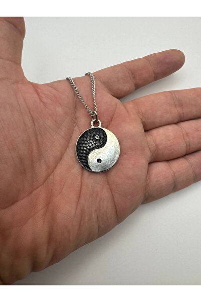Yuchicly قلادة يين يانغ با غوا تاي تشي للنساء والرجال - بتصميم يوتشيكلي، تحمل...