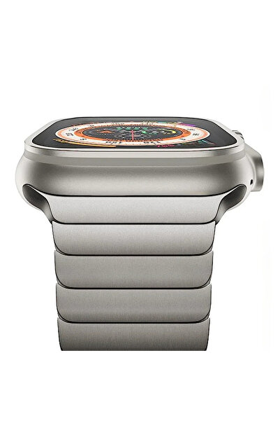 O Ozone سوار ساعة أبل ألترا 2، سوار من التيتانيوم والفولاذ المقاوم للصدأ مع م...