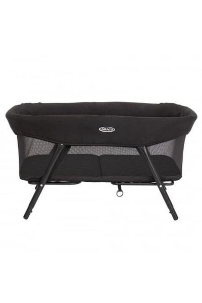 Graco Patut Side by Side 2 in 1 Night Sky, Potrivit pentru 0-6 luni, 92.5 x 60 x 73 cm (Negru)