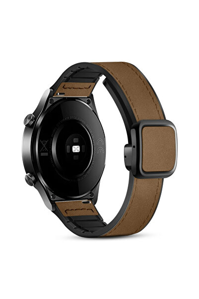 O Ozone 22mm Silicone Bands | Samsung Galaxy Watch 3 45mm| Dark Brown