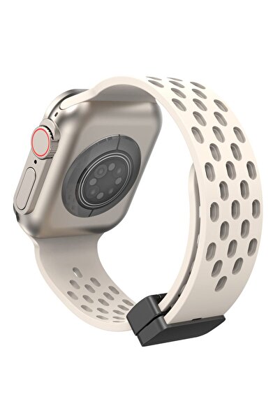 O Ozone سوار سيليكون بإبزيم مغناطيسي لساعة أبل سلسلة ألترا 2 | 9 | 8 ألترا | ...