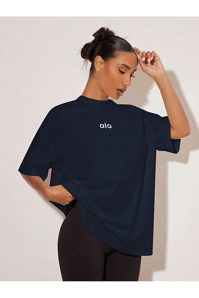 JANSO GROUP - Women's Printed Front Tshirt Oversize Large Size