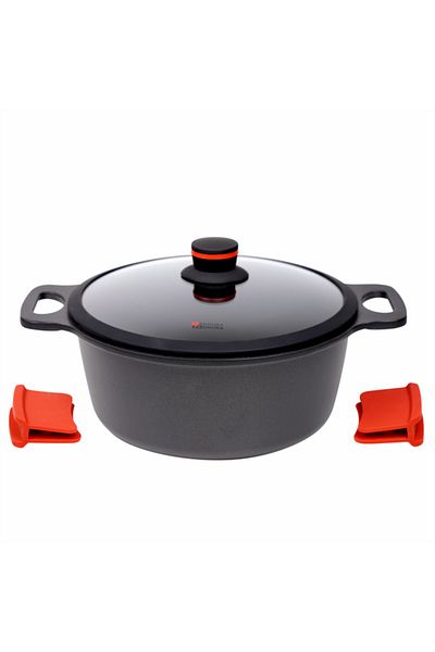 Zokura Cratita aluminiu, 24cm/3,6L Noble -