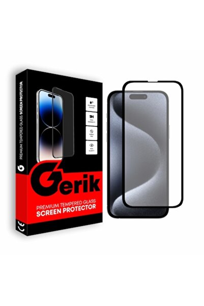 GERICOM Tempered Glass Screen Protector for Xiaomi Redmi 13C / Poco M6 / C65 - Case Friendly, Black