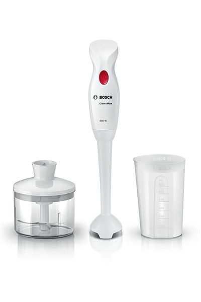 Bosch CleverMixx Hand Blender 400 W White, Deep Red