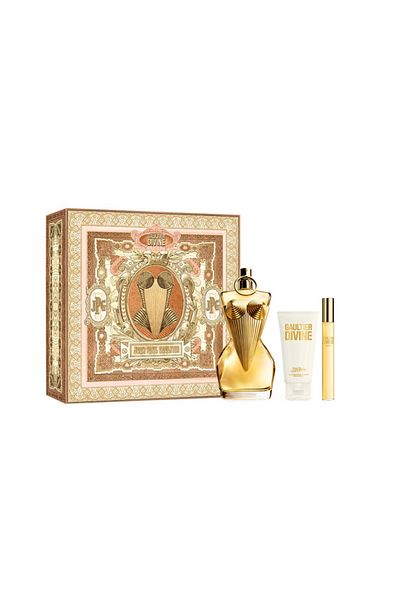 Jean Paul Gaultier Divine, Women's Gift Set-Eau de Parfum 100 ml+10 ml + Perfumed Body Lotion 75 ml