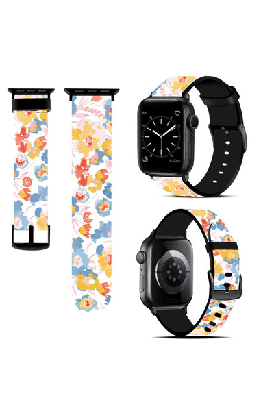 O Ozone أشرطة سيليكون لأشرطة ساعة Apple Watch مقاس 38 مم 40 مم 41 مم للنساء و...