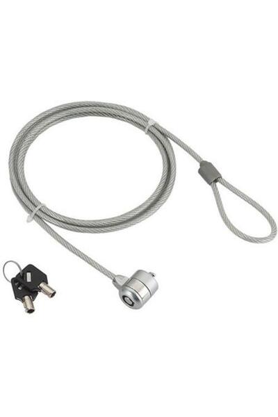 Gembird Καλώδιο ασφαλείας για φορητό υπολογιστή, τυπική υποδοχή, 1,8 μ., χαλύ...