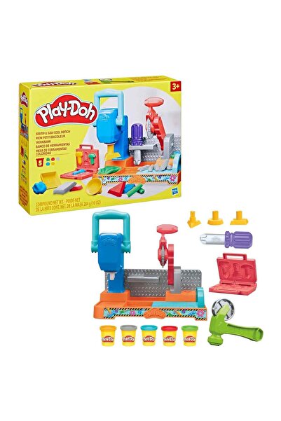 Play Doh Stamp and Saw Tool Bench Play Set