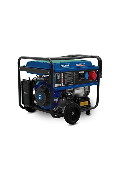 Factor KGL10000CE3 9,4 kVA Trifaze Benzinli Jeneratör 380v