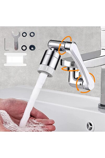 Generic Rotating Faucet Extender 1080 Degrees, Universal Spray Filter Faucet Aerator with Two Modes f