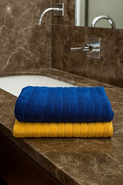 LaraLisa 2Pcs 70X140 Bath Towels Made of Natural Combed Cotton Thread Absorb Water Quickly Stay Soft for Long Years