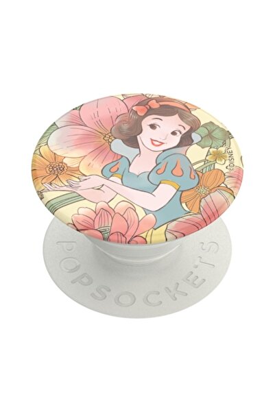 popsocket Suport telefon, S56, plastic dur, alb perlat, culoare acuarelă Snow...