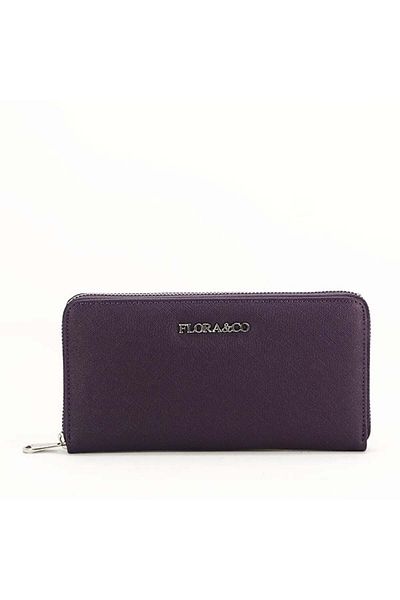 Flora&Co Paris Dark purple wallet Daniela 07