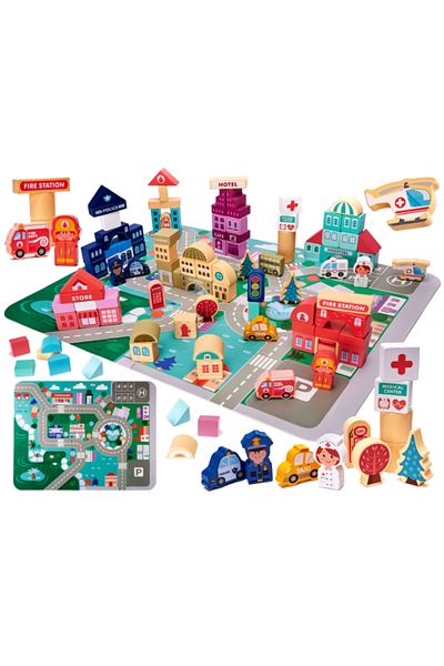 OEM Oem wooden block puzzle, 100 pcs