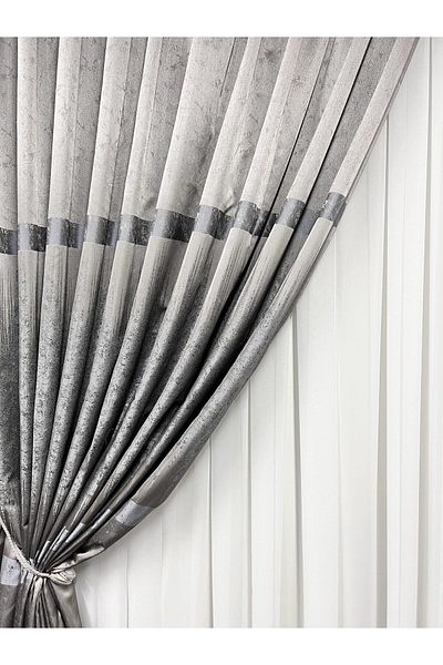 Metropolitan Concept Bolt drapery, worked on 10 cm wide rejansa