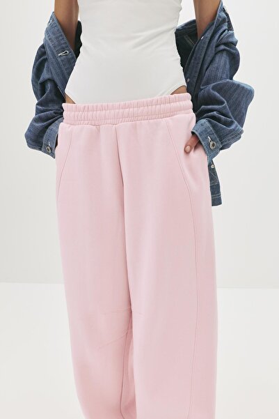Pull & Bear Barrel kesim eşofman pantolon