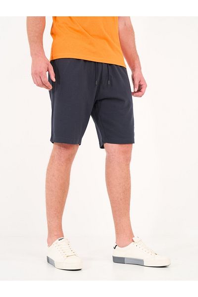 KVL by KENVELO Men's sports Bermuda shorts with logo