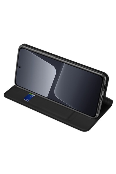 OEM High Protection Case for Xiaomi 13, Elite Content X78, -leather, Intense Dark