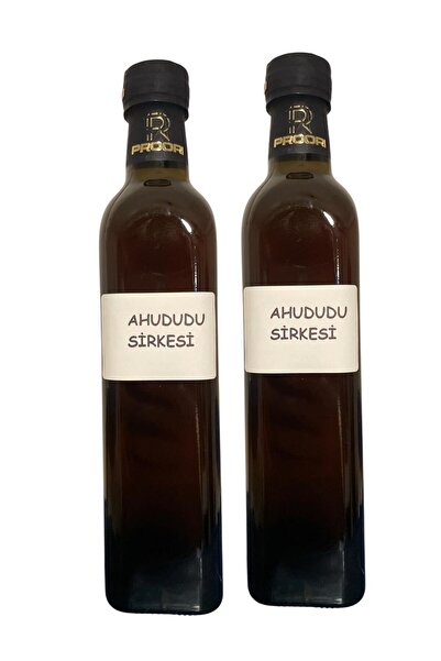 Proori Yıllanmış Ahududu Sirkesi Doğal Fermente Canlı Sirke 500 ml 2'li Paket