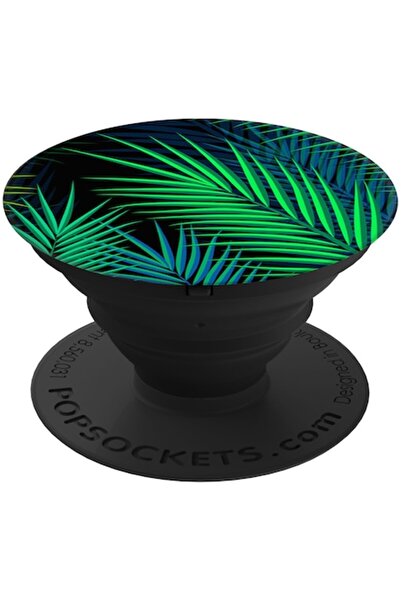 popsocket Suport telefon, S64, plastic dur, Midnight Palms