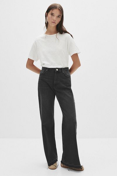 Pull & Bear Loose flared jeans