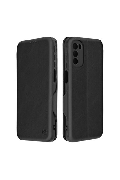 Techsuit Husa pentru Motorola Moto G31/Moto G41 Safe Wallet Plus, Black