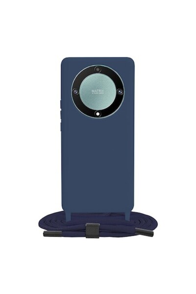 OEM Husă de telefon pentru Honor Magic5 Lite, curea Techsuit Crossbody, albastră