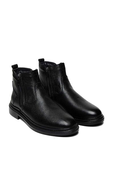 Bestello Laceless Rubber Sole Flat Boots 023-702-24K Men's Boots