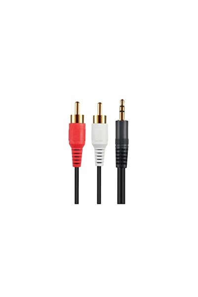 SOHO Cablu 3 RCA la Jack 3.5 mm tata, pentru camera video, 1.5 m, Negru