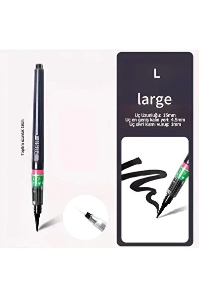 Sanathobi Brush Pen, Brush Tip Pen with Reservoir, Porcelain, Ceramic, Callig...