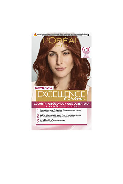 L'Oreal Paris Vopsea de par imbogatita cu Pro-Keratina, EXCELLENCE, 6.46 rubi...