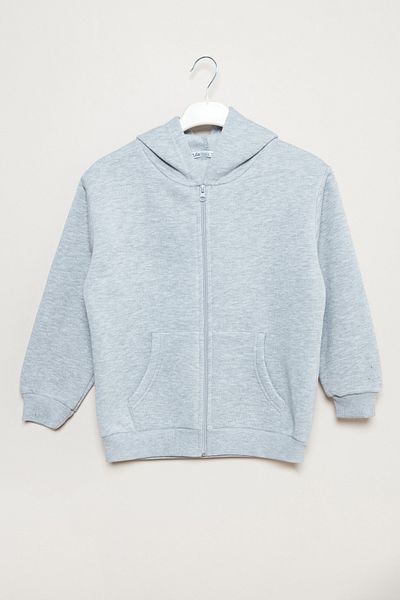 Fulla Moda Hooded Zippered Unisex Children's Sweatshirt