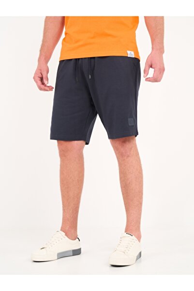 KVL by KENVELO Men's sports Bermuda shorts with logo