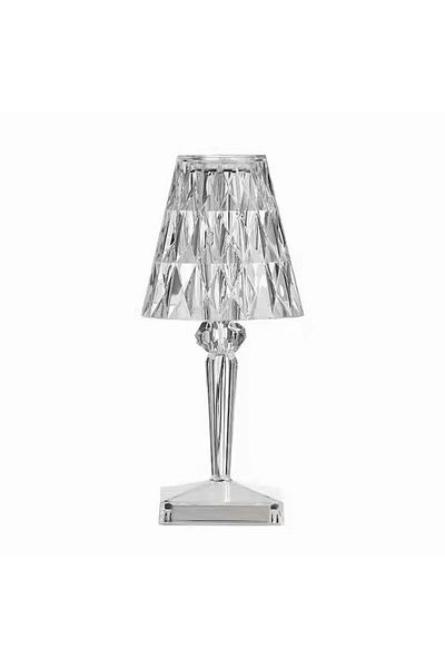 Don Lampa de birou pe LED RGB 16, dimmer tactil, 3 nivele de intensitate, incarcare USB, 3W, Cristal Acr