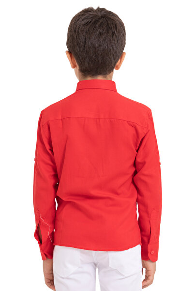 redbug kids Boy's Shirt Oxford Fabric