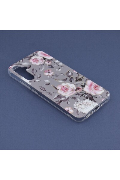 OEM Phone Case for Samsung Galaxy A34 5G, Polyurethane, Bloom of Ruth Gray