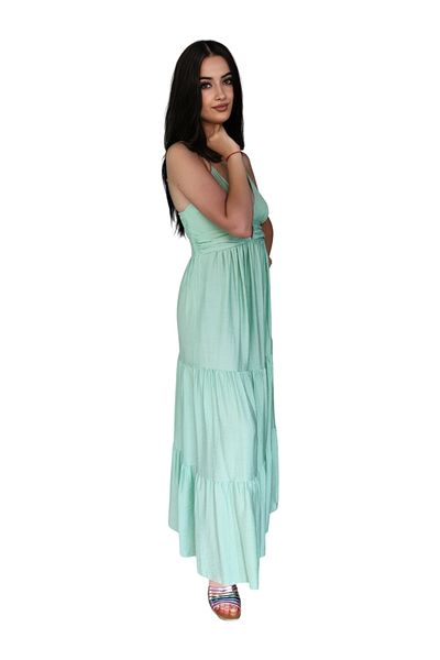 OEM Elegant mint green summer dress