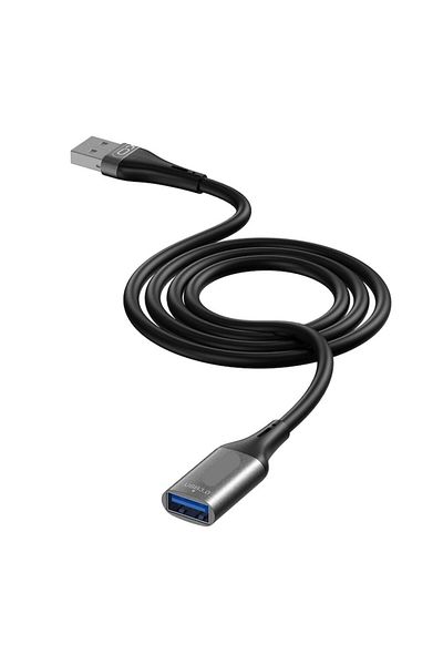 SOHO USB Extension Cable for PC, Laptop or Peripherals, USB 3.0 Male to USB 3.0 Female AM, 3m, Black