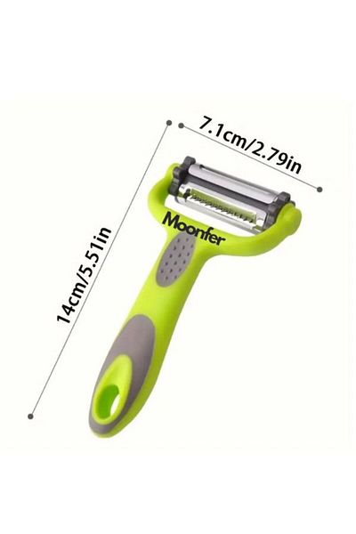 MOONFER Multipurpose a Quality Jülyen Peeler Fruit Vegetable Peeler Cucumber Pumpkin Carrot Apple Peeler