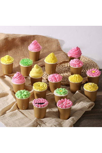 Leexo Set decorat 32 piese, 24 duiuri, 3 spatule, pentru ornarea, decorarea prajiturilor sau briose