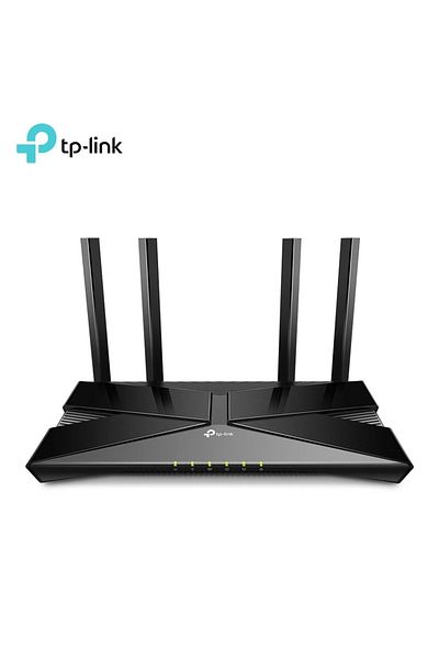 TP-LINK Archer AX53 Wi-Fi 6 Router – AX3000 Mbps Dual Band, OneMesh, HomeShield – Black