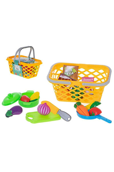 kik Cos pentru cumparaturi fructe si legume, KIK, Plastic, Multicolor