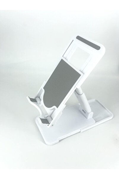 Generic SAFESEED Foldable Mobile Stand Holder Plastic - L308 Lifting Angle & Height Adjustable Desk Cell Pho