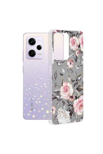 OEM Θήκη Techsuit Marble Series Bloom of Ruth Gray για Xiaomi Redmi Note 12 P...