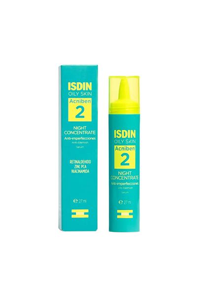 ISDIN Ser concentrat de noapte Acniben împotriva imperfecțiunilor, 27 ml