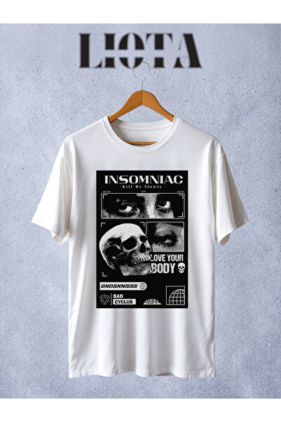 Vordevia Μπλουζάκι με στάμπα Insomniac Design