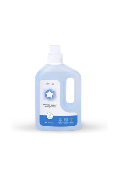 Ecovacs WINBOT Cleaning Solution 1L Compatible with W710/730/830/850/880/920/930/950/X/W1PRO/W2