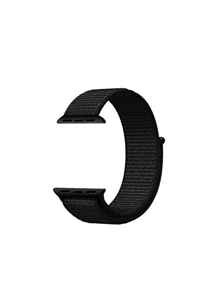 Bibilel Curea pentru Apple Watch, 38-40mm, Bibilel, Textilă, Neagră