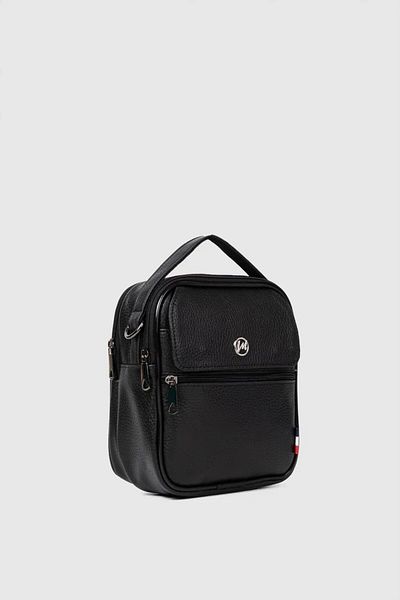 MORCA Men's Cross Strap Handbag Black